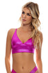Luli Fama Babes Just Want Sun Cross Back Bustier Top